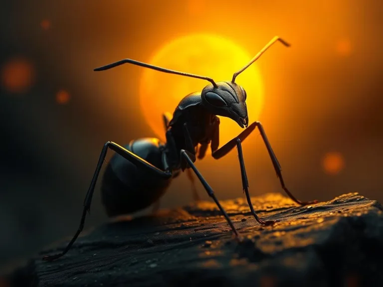 Black Ant Spiritual Meaning: Unveiling Nature’s Tiny Messengers