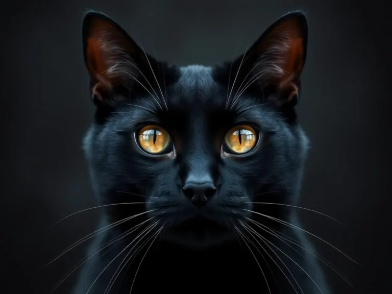 Black Cat Stare at You Spiritual Meaning: Discovering the Mystical Connection