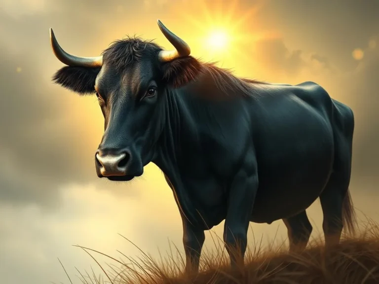 Black Cow Spiritual Meaning: Embracing Abundance and Nurturing Energy