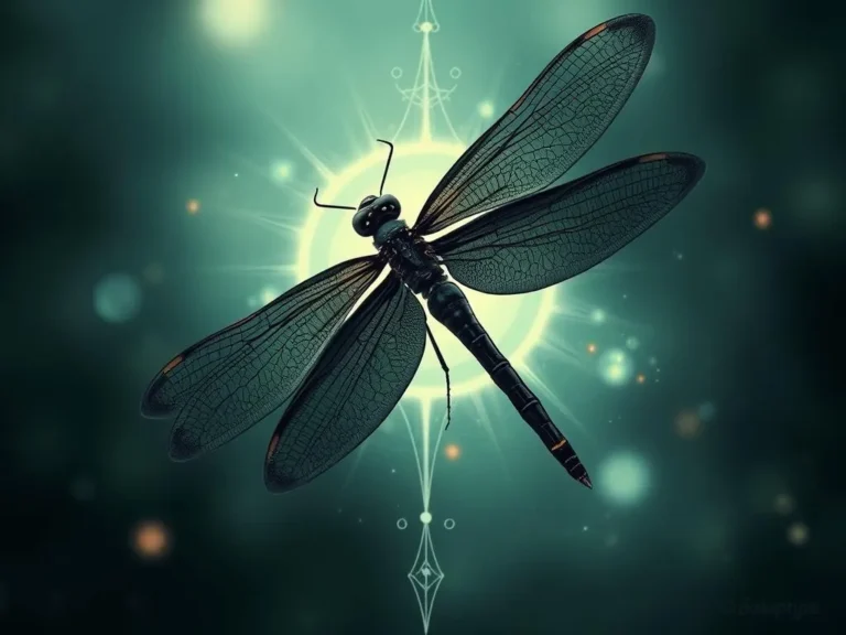 Black Dragonfly Spiritual Meaning: Unraveling the Mysteries of Transformation and Change