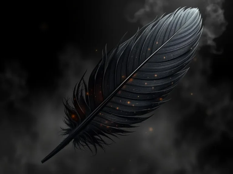 Black Feather Spiritual Meaning: Unlocking the Secrets of the Universe