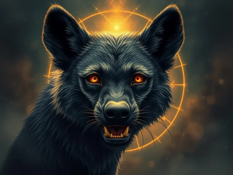 Black Hyena Spiritual Meaning: Unlocking the Mysteries of the Night
