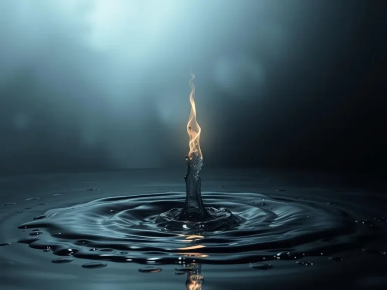 Black Liquid Spiritual Meaning: A Deep Dive into Its Mystical Essence