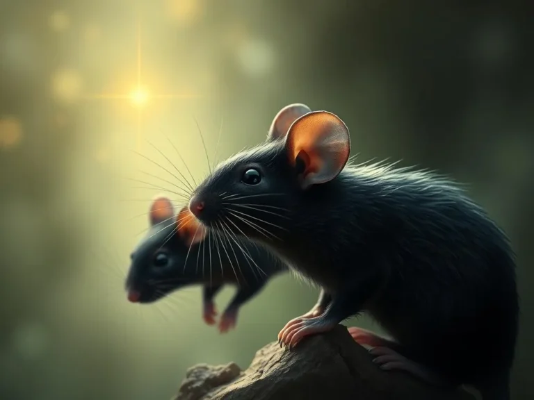 Black Mice Spiritual Meaning: Uncovering Hidden Messages