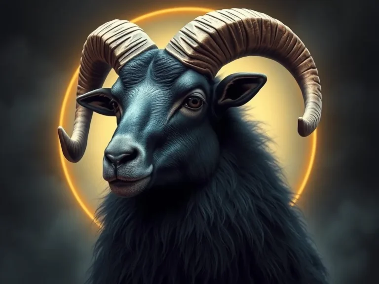 Black Ram Spiritual Meaning: Understanding Its Deep Significance