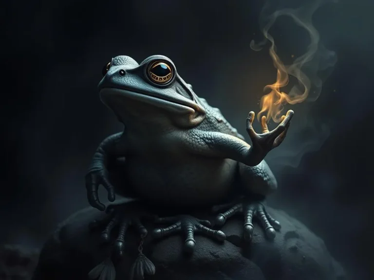 Black Toad Spiritual Meaning: Discovering the Hidden Messages of the Night