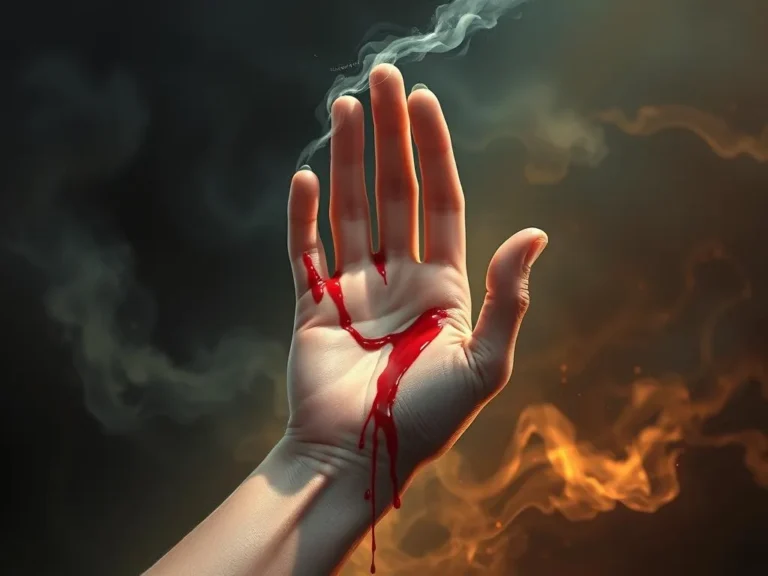 Bleeding Hand Spiritual Meaning: Uncovering the Mystical Insights
