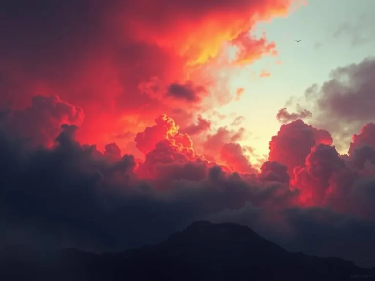 Blood Red Sky Spiritual Meaning: What Does It Signify?
