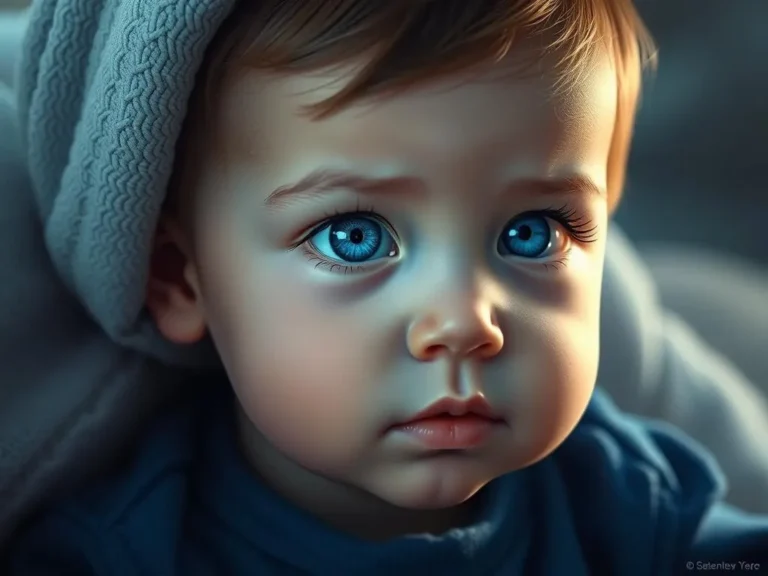 Blue Eyed Baby Spiritual Meaning: Unveiling the Mystique of Innocence