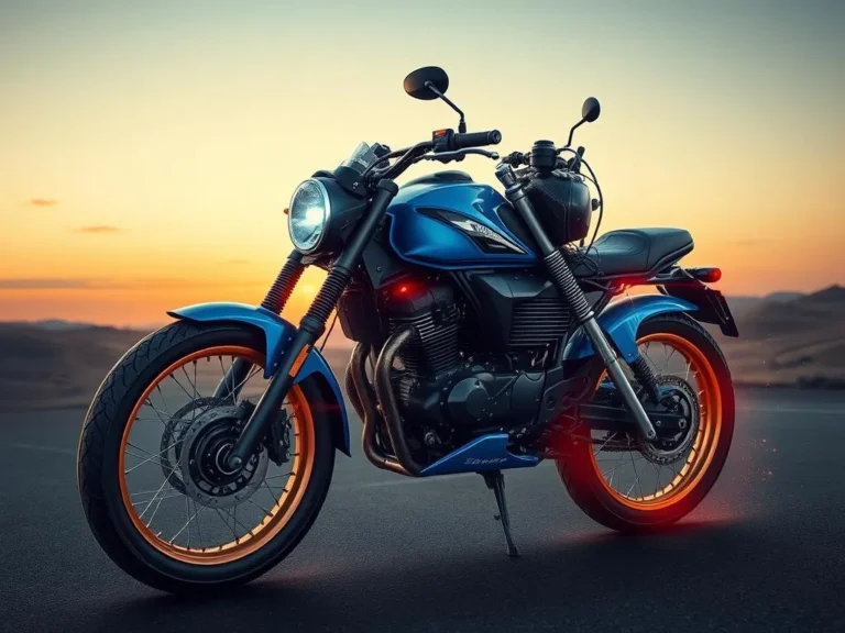 Blue Motorcycle Spiritual Meaning: Discovering Freedom and Adventure