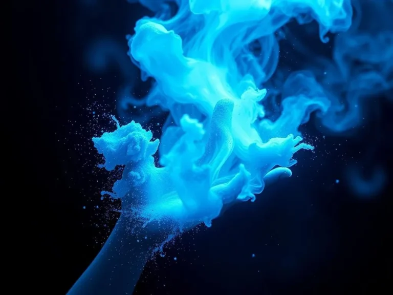 Blue Powder Spiritual Meaning: Unveiling the Mystical Essence