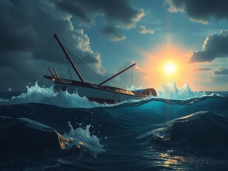 Boat Crash Spiritual Meaning: Navigating Life’s Turbulent Waters