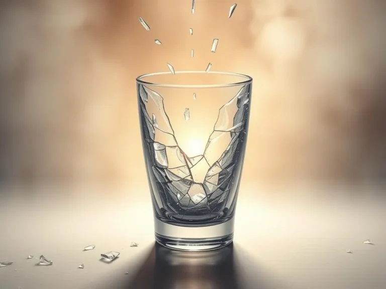 Broken Glass Cup Spiritual Meaning: Understanding the Symbolism Behind Shattered Glass