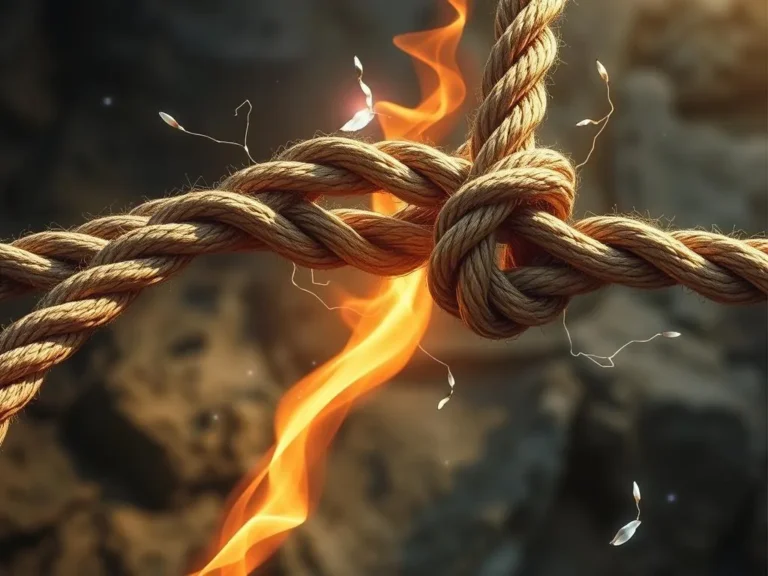 Broken Rope Spiritual Meaning: Unraveling the Threads of Life