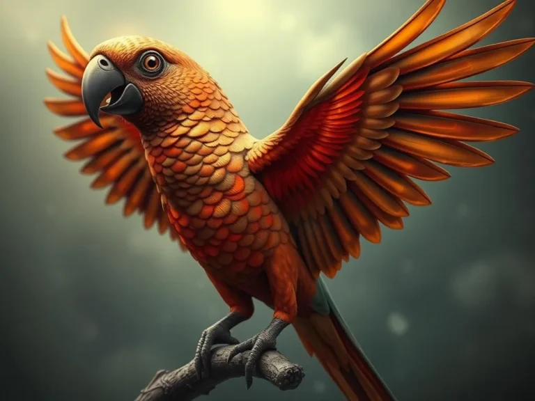 Bronze Winged Parrot Spiritual Meaning: Discovering the Mystical Symbolism