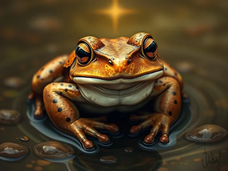 Brown Frog Spiritual Meaning: Discovering Hidden Wisdom in Nature