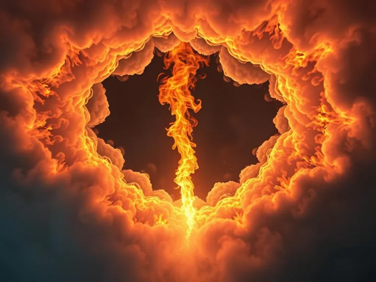 Burning Ceiling Spiritual Meaning: Exploring the Mystical Connection Above Us