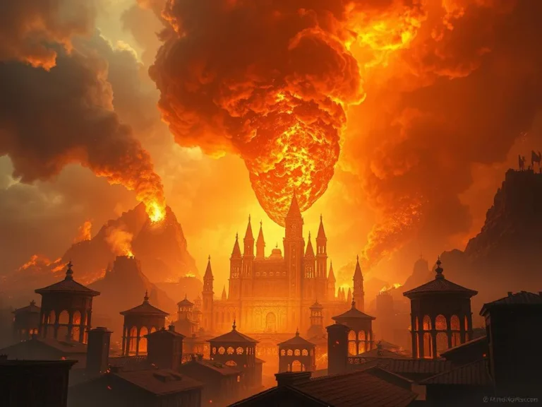 Burning City Spiritual Meaning: Unveiling the Hidden Messages