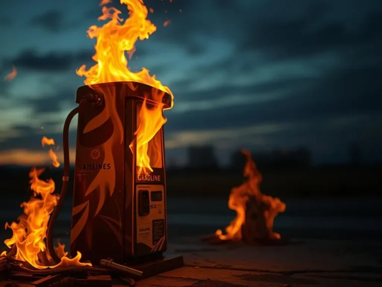 Burning Gasoline Spiritual Meaning: Unraveling the Mysteries