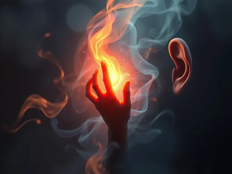 Burning Right Ear Spiritual Meaning: What It Could Signal for You