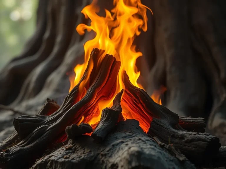 Burning Wood Spiritual Meaning: Discovering the Hidden Messages of Flames