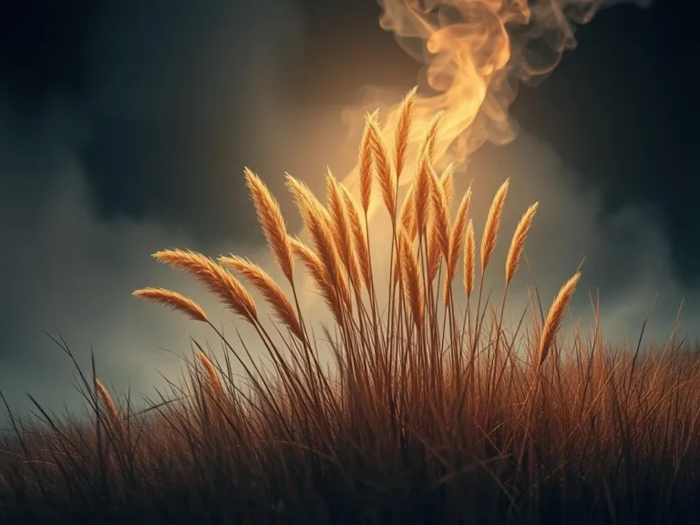 Burnt Grass Spiritual Meaning: Embracing Transformation and Renewal