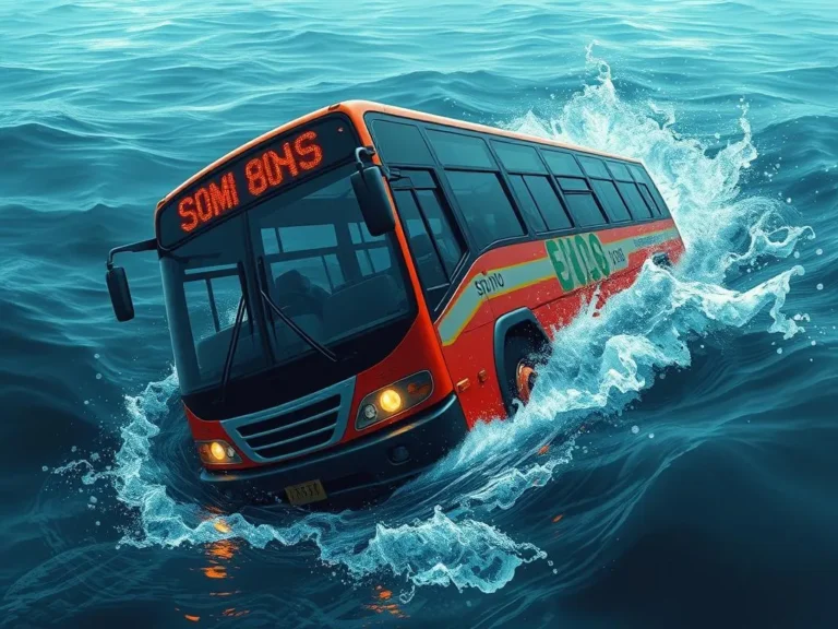 Bus Crash Into Water Spiritual Meaning: Exploring the Depths of Transformation
