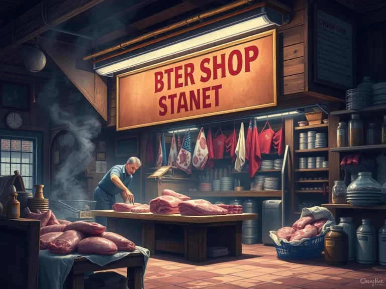 Butcher Shop Spiritual Meaning: Understanding the Symbolism Behind the Cuts