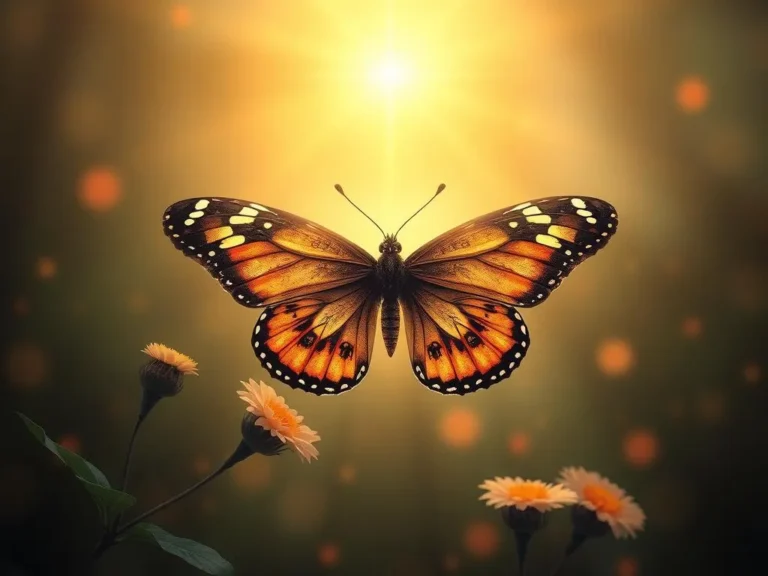 Butterfly in House Spiritual Meaning: Embracing Transformation and Growth