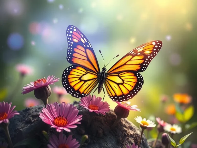 Butterfly Land on You Spiritual Meaning: Discovering the Transformative Message