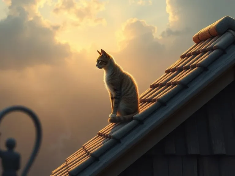 Cat on Roof Spiritual Meaning: Discovering the Mystical Message