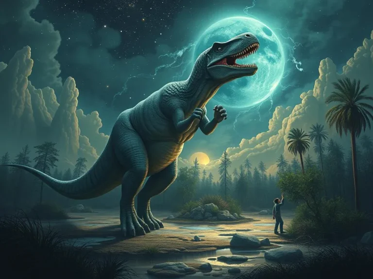 Catching a Dinosaur Spiritual Meaning: Exploring Ancient Wisdom and Personal Growth