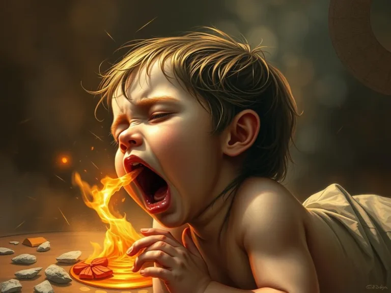 Child Vomiting Spiritual Meaning: Understanding the Deeper Significance