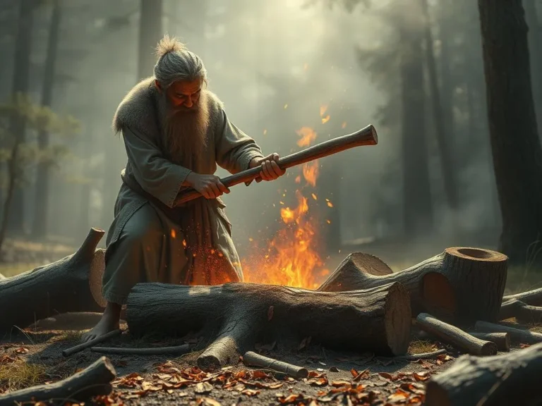 Chopping Wood Spiritual Meaning: Finding Strength and Clarity in Simple Tasks