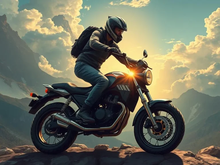 Climbing a Motorcycle Spiritual Meaning: Embracing Freedom and Adventure