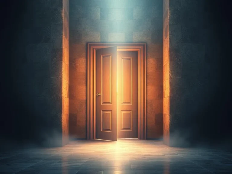 Closing Door Spiritual Meaning: Embracing New Beginnings