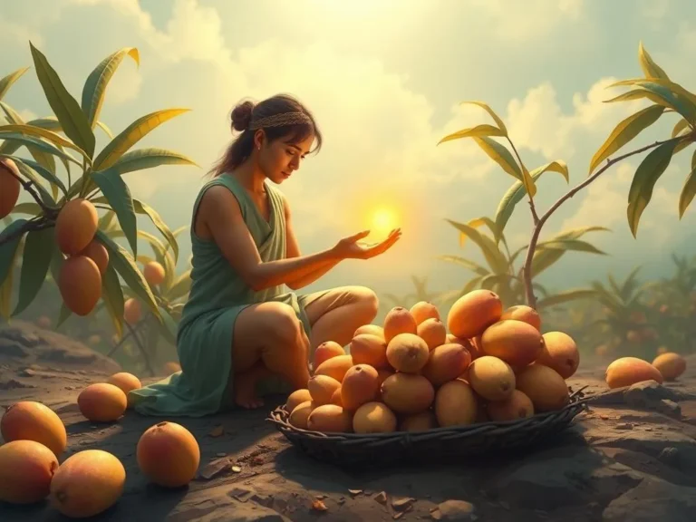 Collecting Mangoes Spiritual Meaning: A Journey of Abundance and Joy