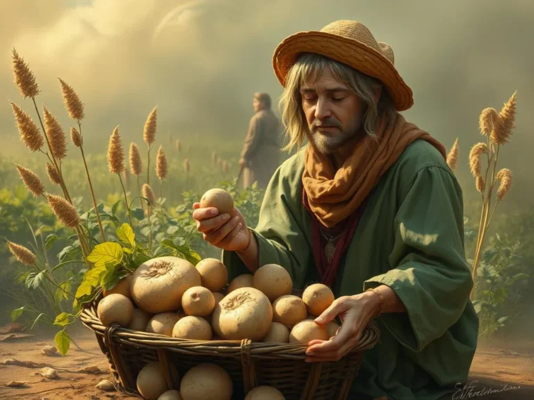 Collecting Potatoes Spiritual Meaning: Unearthing Your Inner Potential