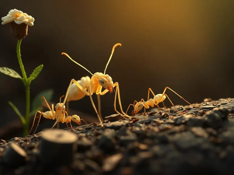 Collecting White Ants Spiritual Meaning: Understanding Their Symbolism in Your Life