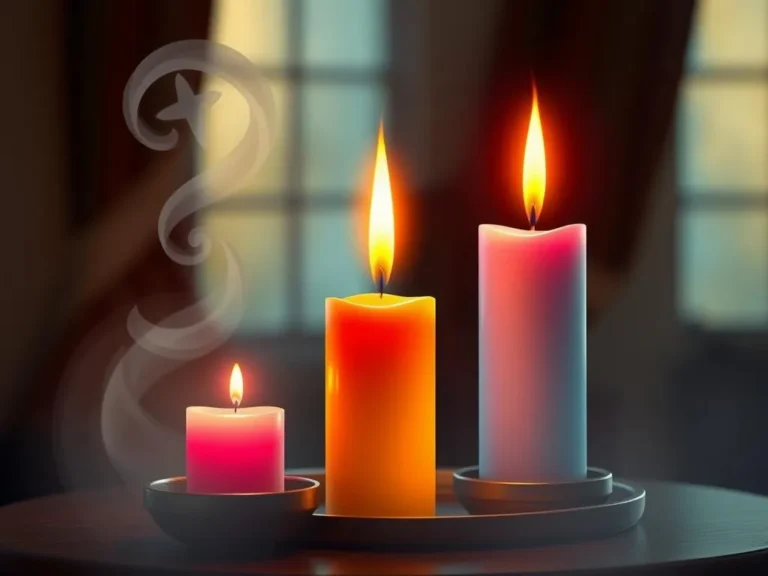 Colored Candles Spiritual Meaning: Illuminating Your Path to Inner Peace