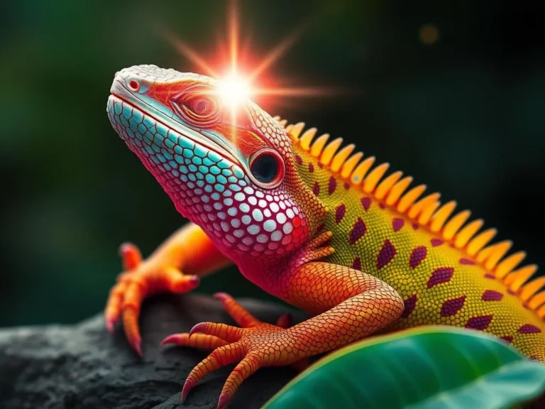 Colourful Lizard Spiritual Meaning: Discovering Vibrancy and Transformation