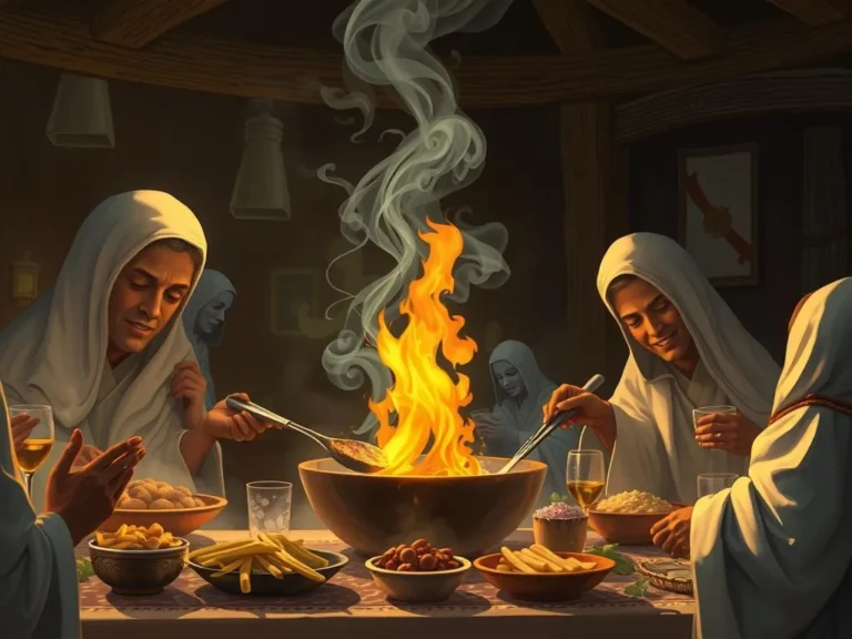 Cooking a Feast Spiritual Meaning: Nourishing the Body and Soul