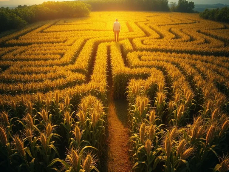 Corn Maze Spiritual Meaning: Navigating Your Inner Labyrinth