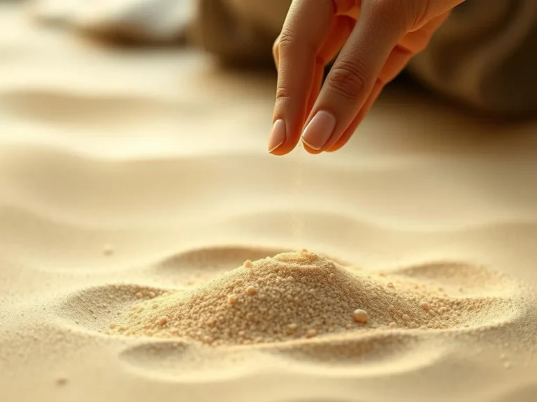 Counting Sand Spiritual Meaning: Discovering Depth in Small Things