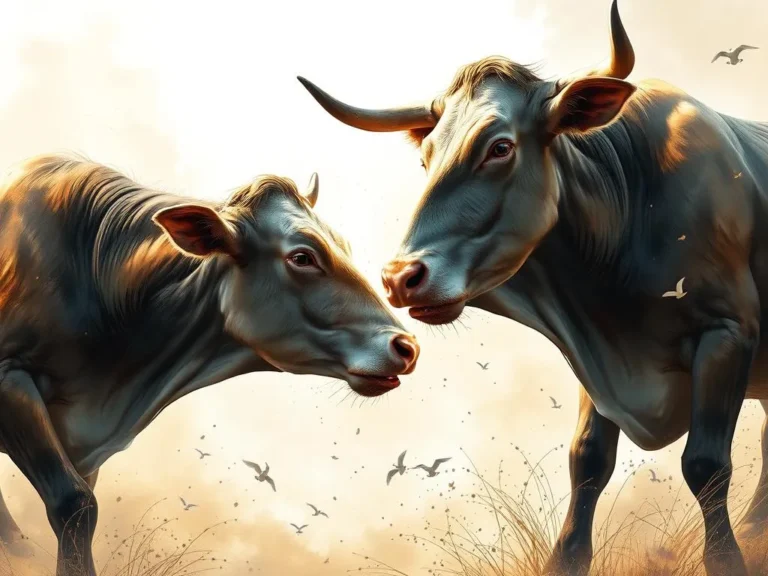 Cow Fighting Spiritual Meaning: Unveiling the Mystical Connection