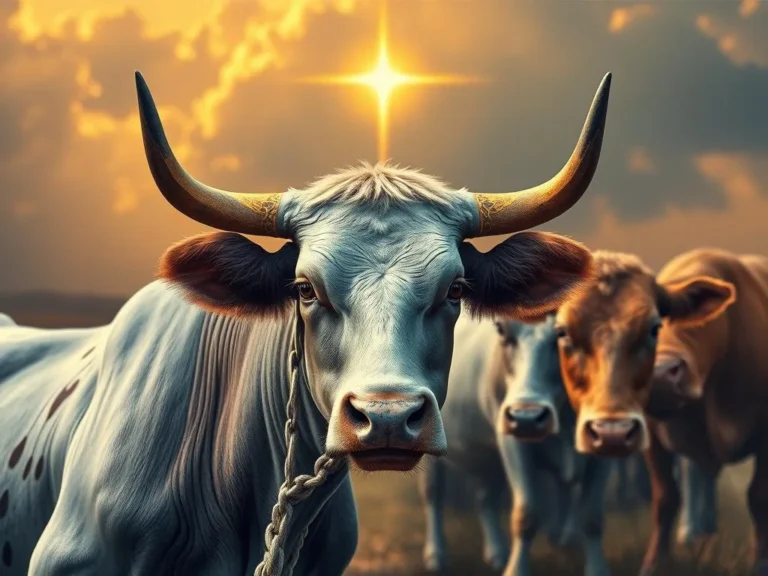 Cows and Bulls Spiritual Meaning: Understanding Their Symbolism in Our Lives
