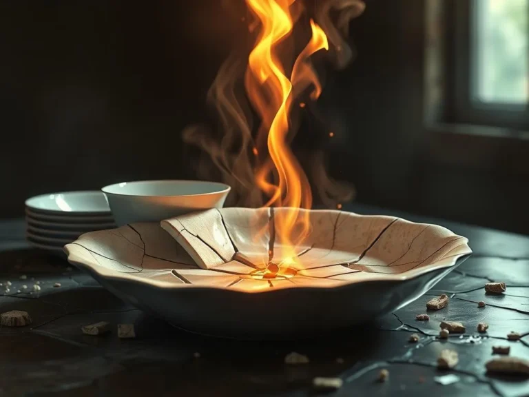 Cracked Dishes Spiritual Meaning: Discovering Wholeness in Brokenness