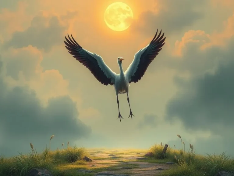 Crane Crossing Your Path Spiritual Meaning: Exploring the Mystical Journey