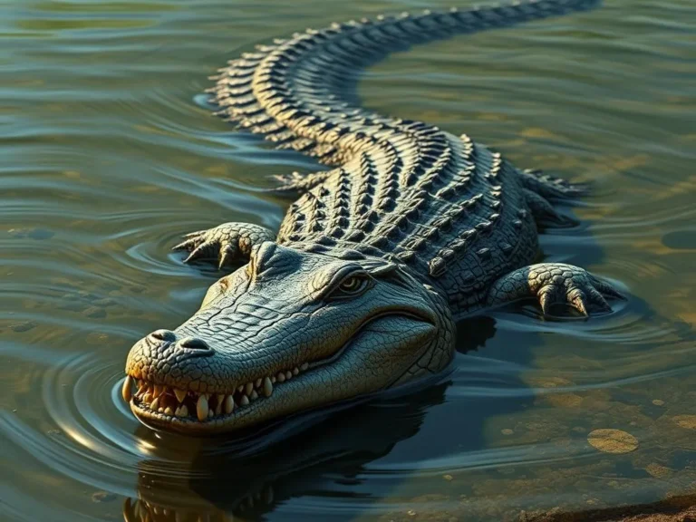 Crocodile Following Me Spiritual Meaning: Uncovering the Mysteries of Your Journey