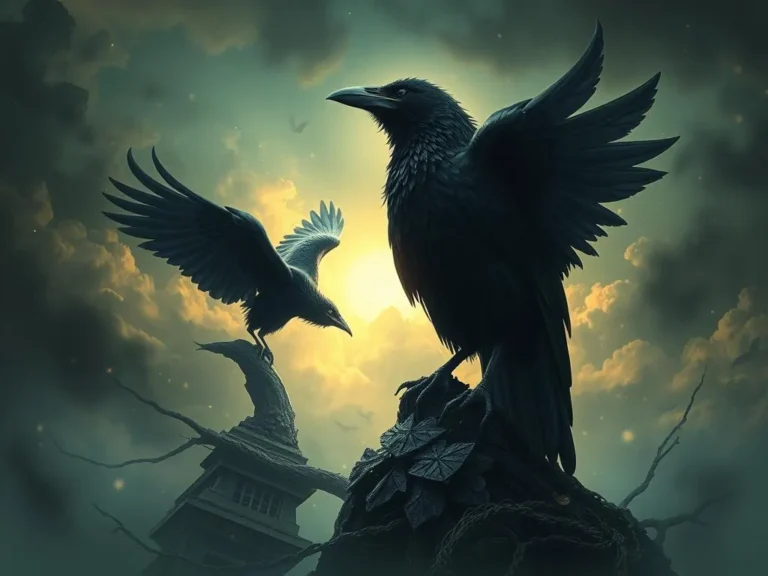 Crows Spiritual Meaning: Unraveling the Mystique of These Enigmatic Birds